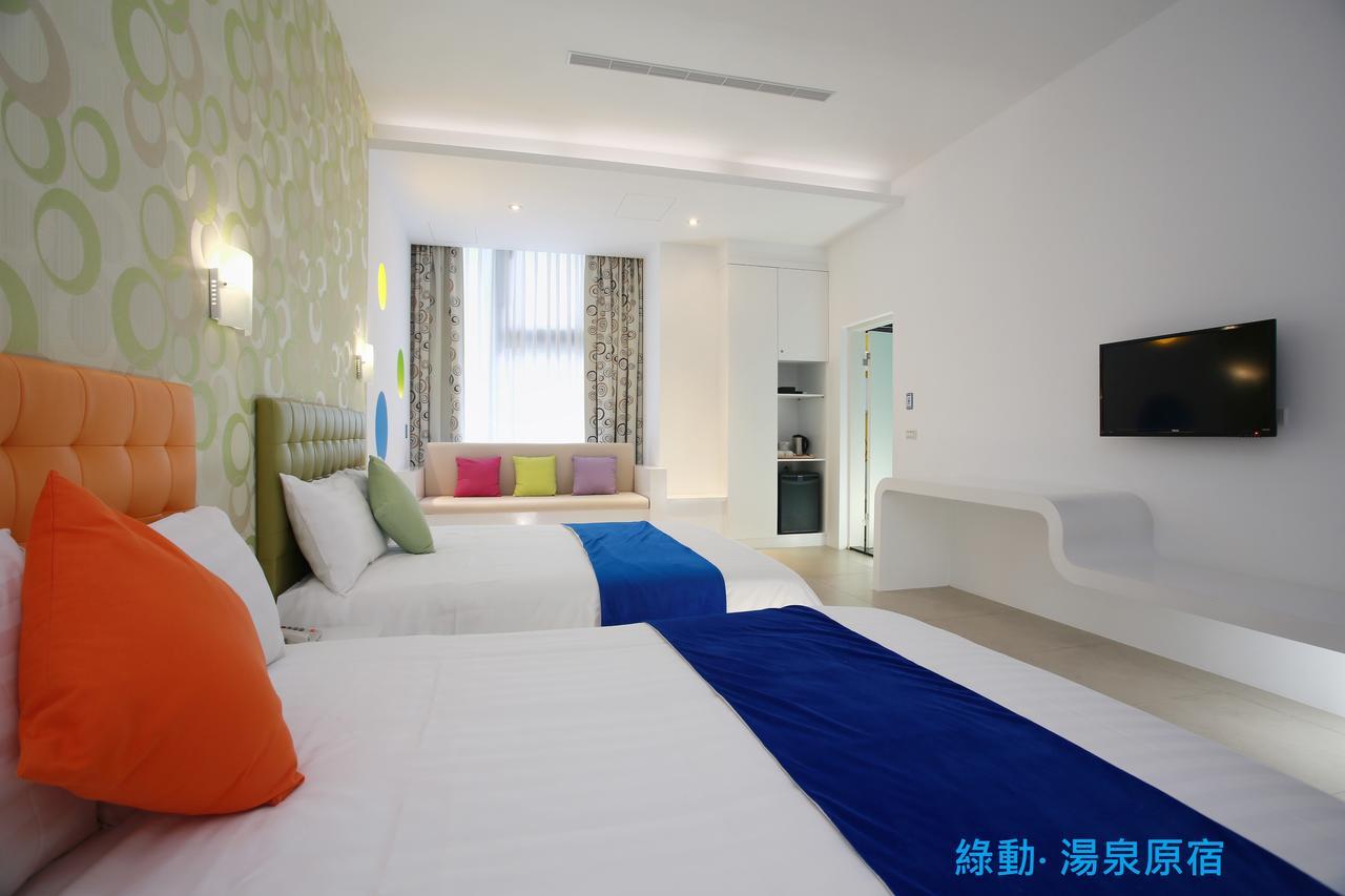 Green Life Spa Hot Spring Hotel Jiaoxi Exterior photo